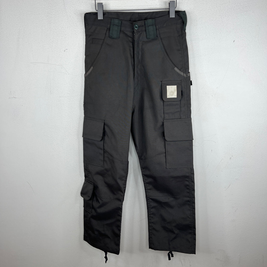 CDG Green Nylon Cargo Pants