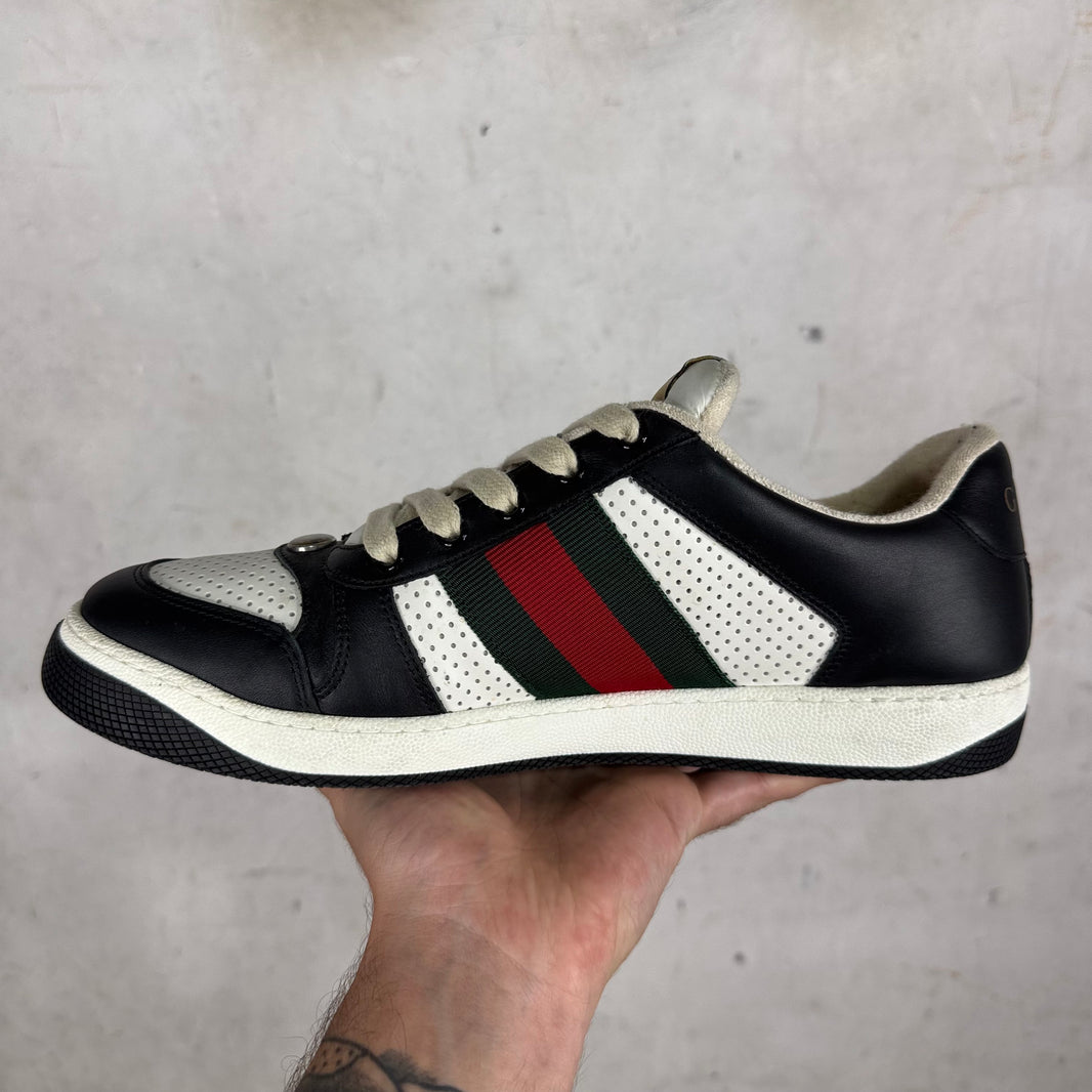 Gucci Black Screener Sneakers
