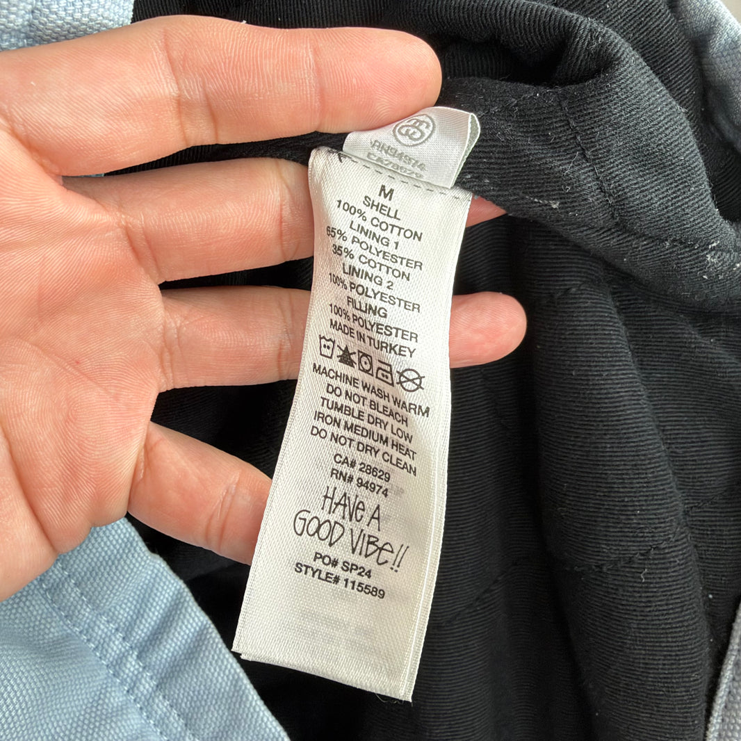 Stussy Baby Blue Chore Jacket