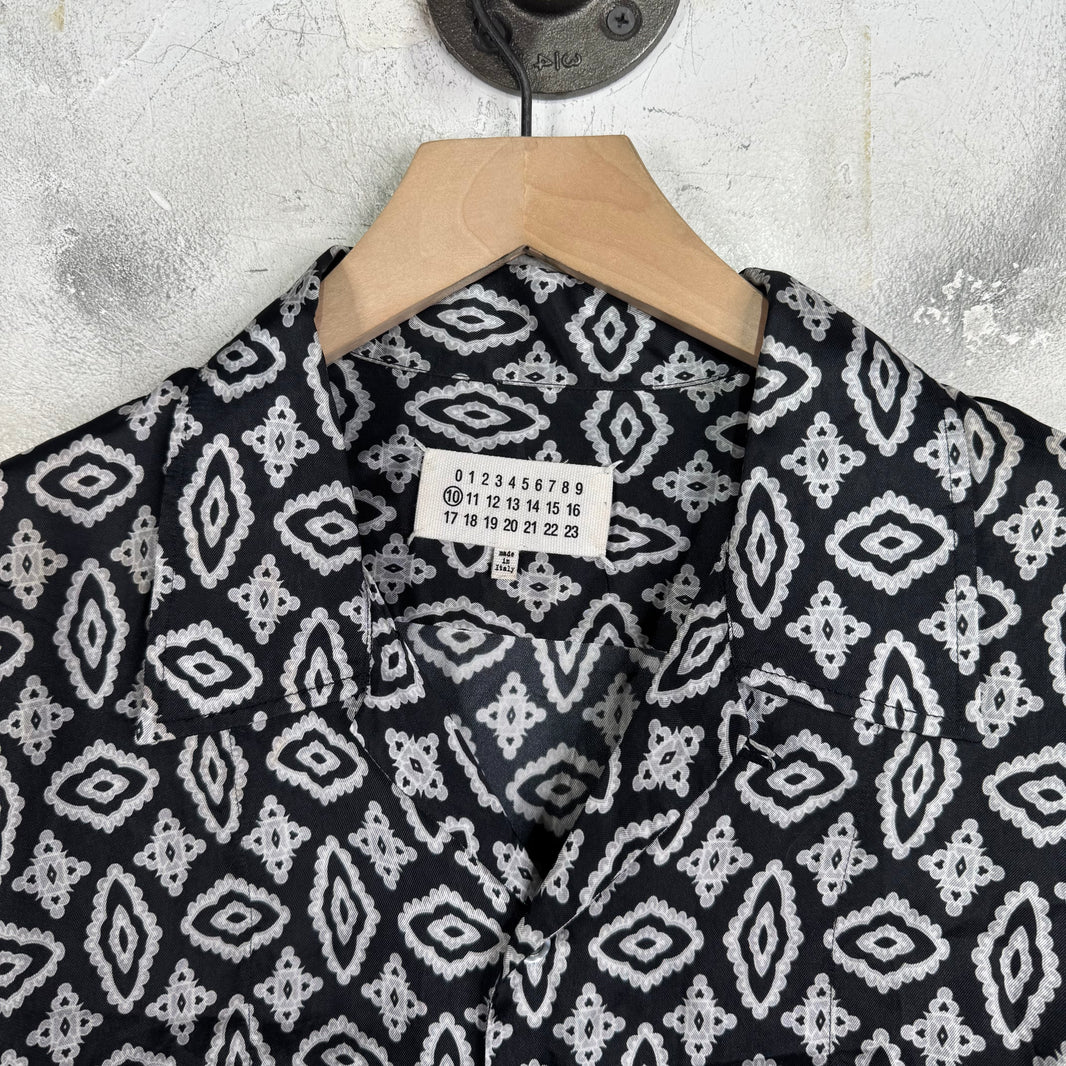 Margiela Silk Patterned Shirt