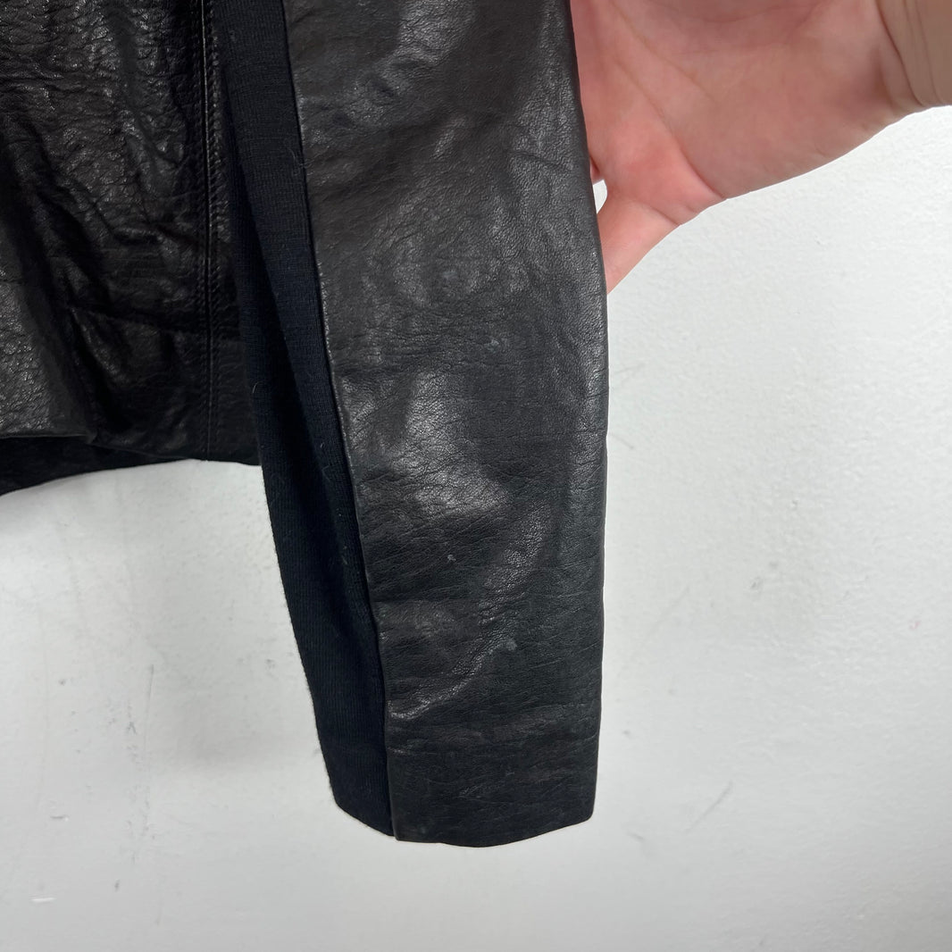 Rick Owens Stooges Lambskin Leather Jacket