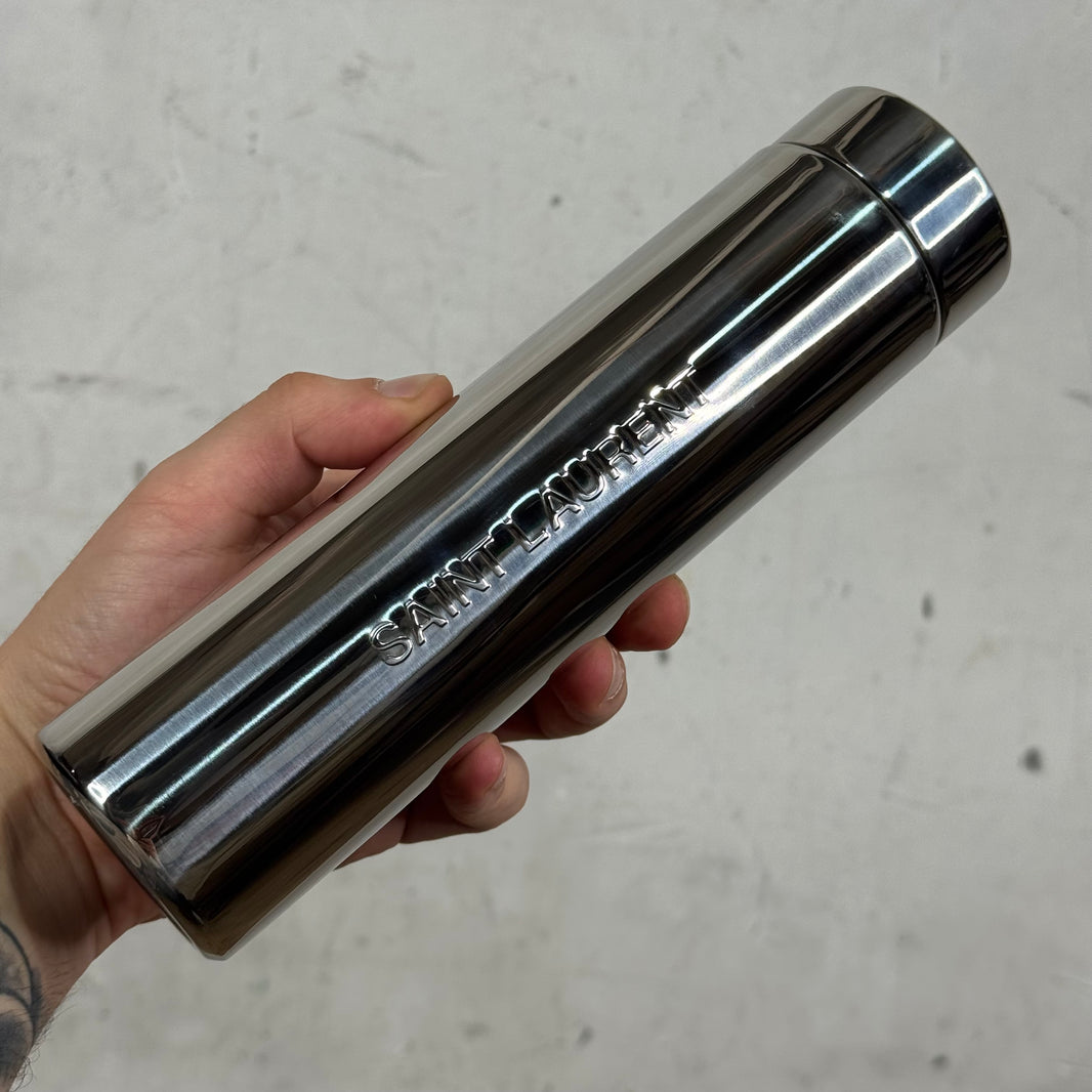 Saint Laurent Stainless Steel Canteen