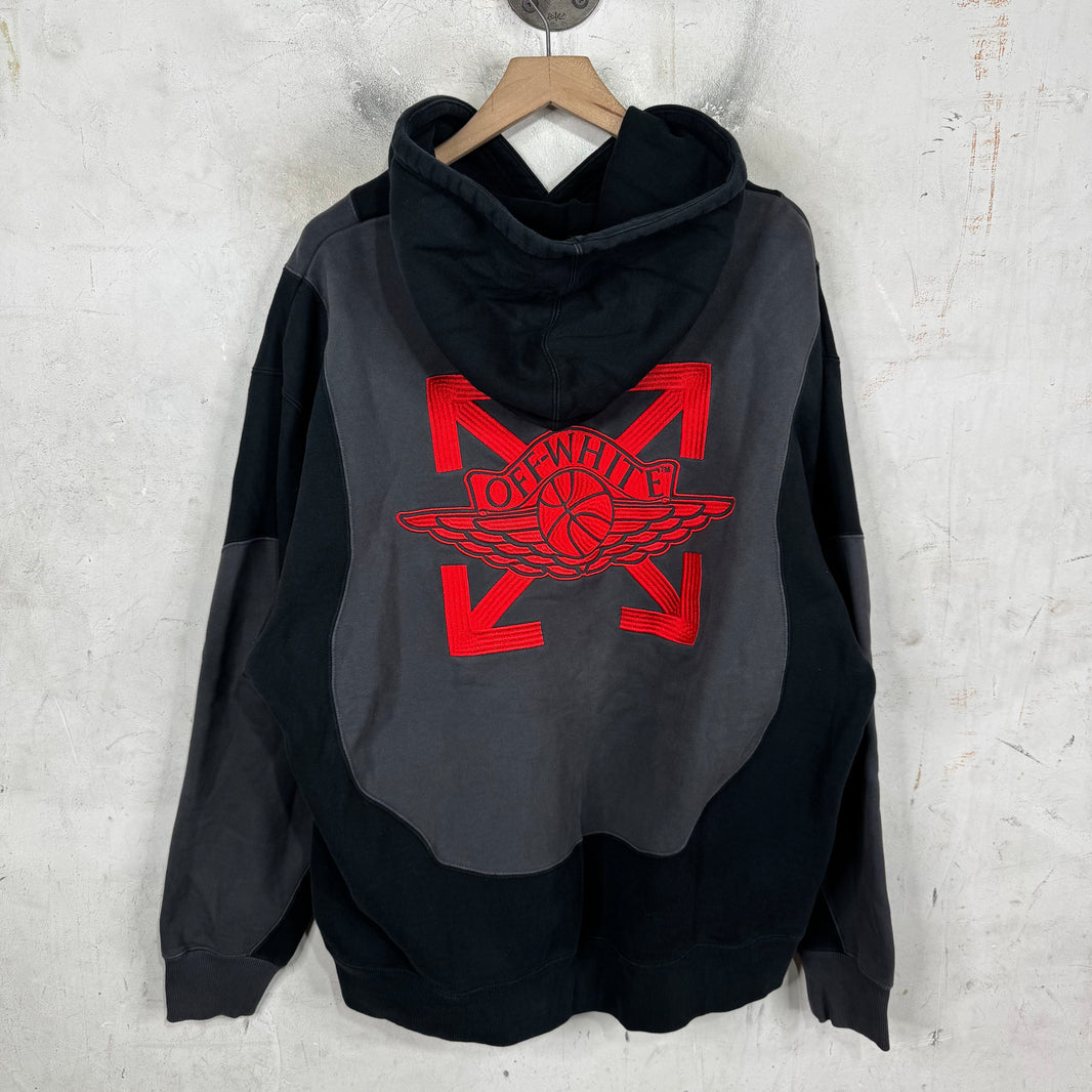 Jordan x Off-White Paneled Hoodie
