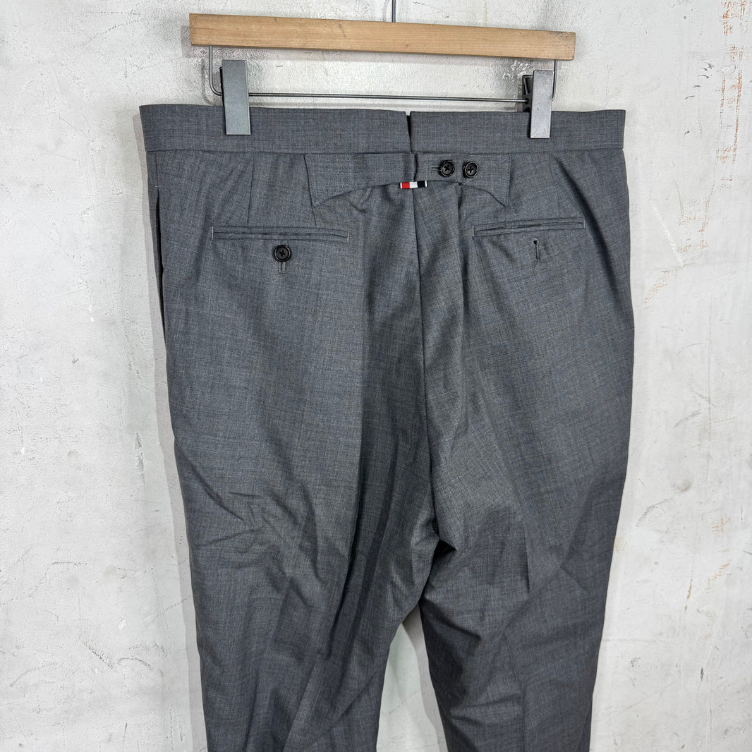 Thom Browne Grey Suiting Trousers