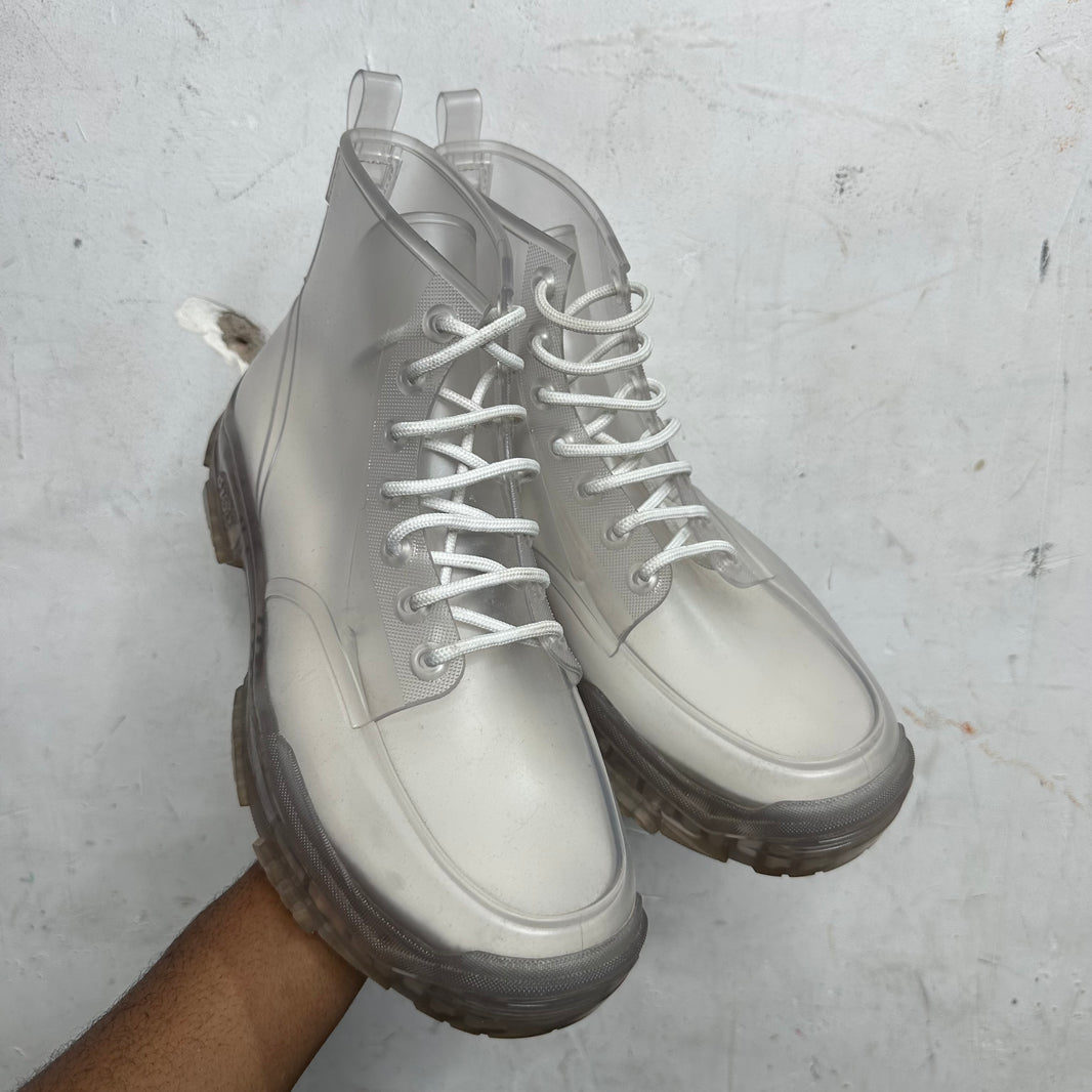Dior Clear Rain Boots