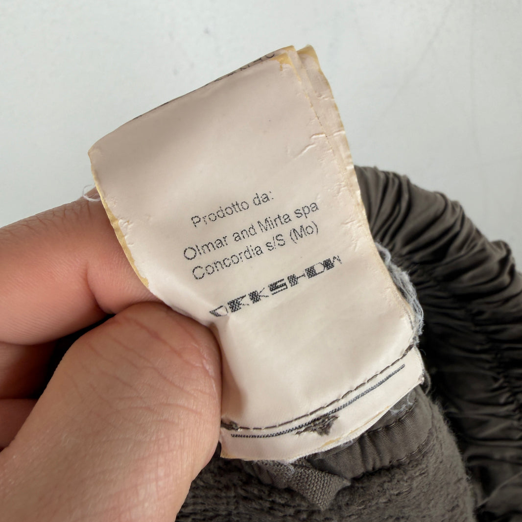 DRKSHDW Brown Fleece Sweatpants
