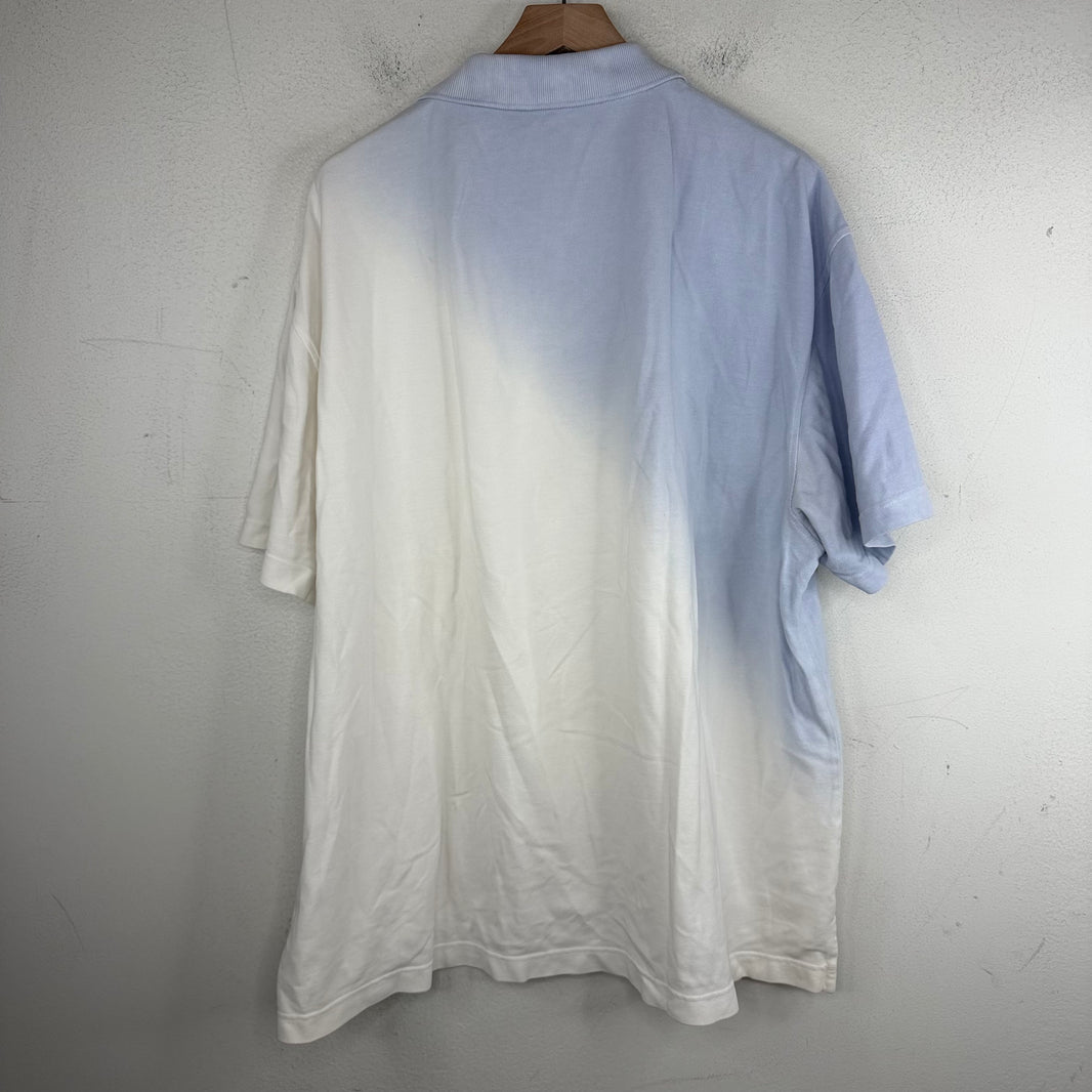 Jacquemus Gradient White/Blue Polo Shirt