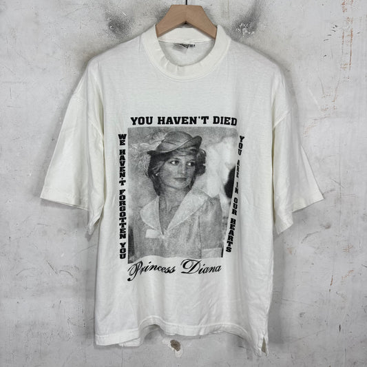 Vintage Princess Diana Died Memorial T-Shirt