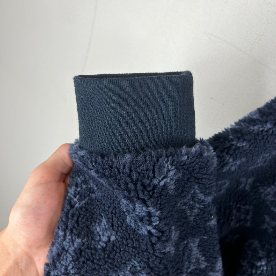 Louis Vuitton Monogram Fleece Zip Jacket