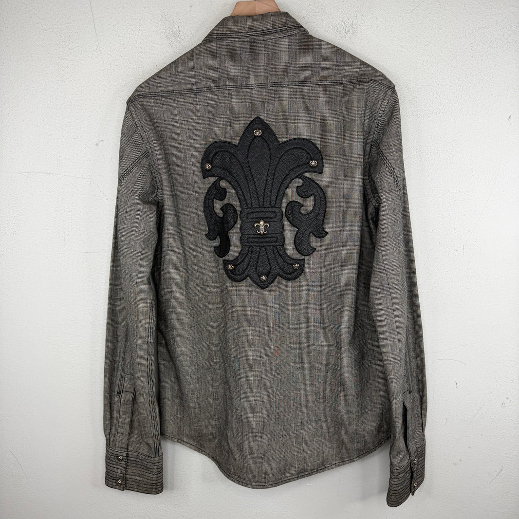 Chrome Hearts Fleur De Lis Military Shirt
