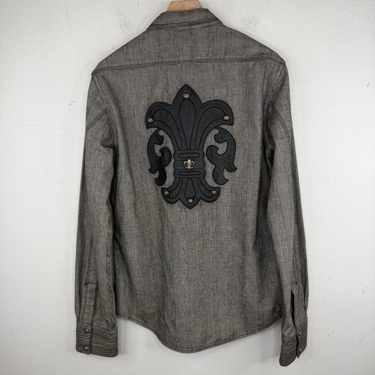 Chrome Hearts Fleur De Lis Military Shirt