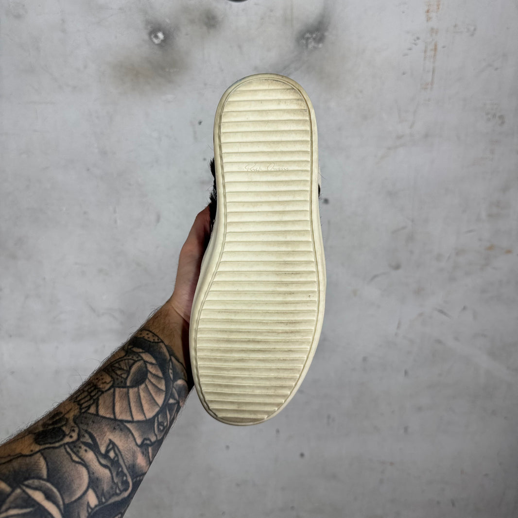 Rick Owens Brown Ponyhair Ramones