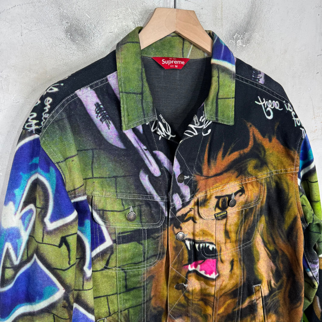 Supreme Lion's Den Trucker Jacket