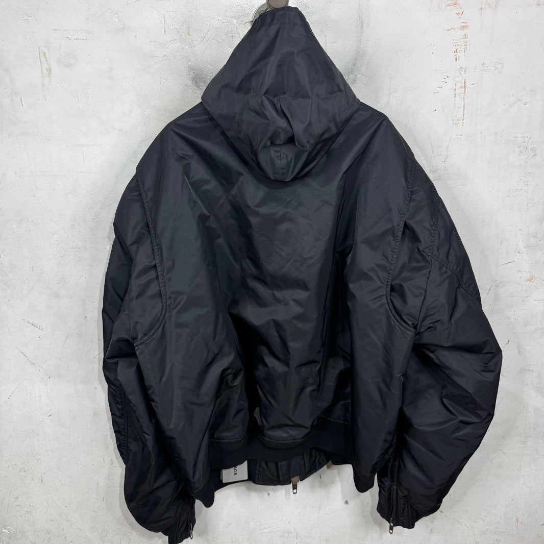 Balenciaga Nylon 3B Bomber Jacket