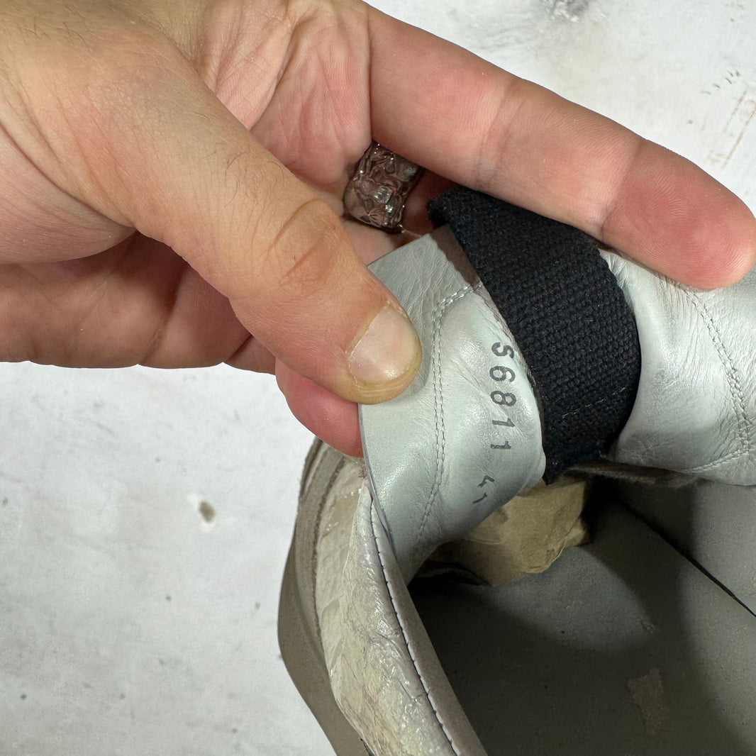 Rick Owens Crinkled Leather Runners