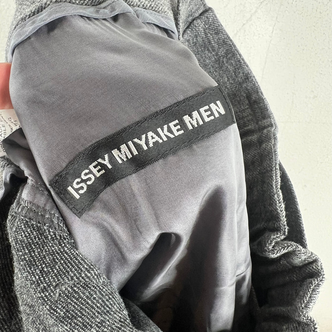 Issey Miyake Belted Wool Trousers