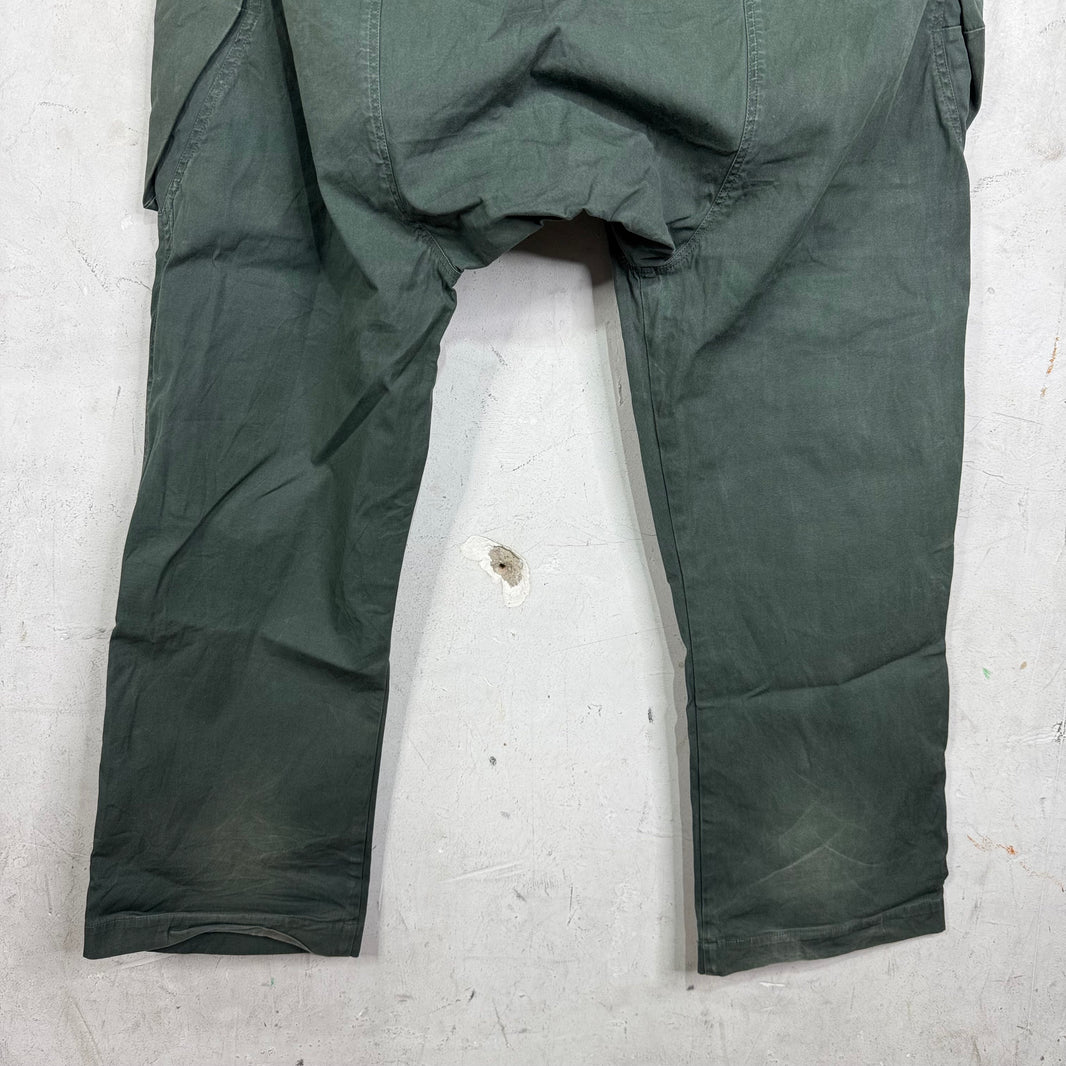 Rick Owens Teal Bela Tapered Pants