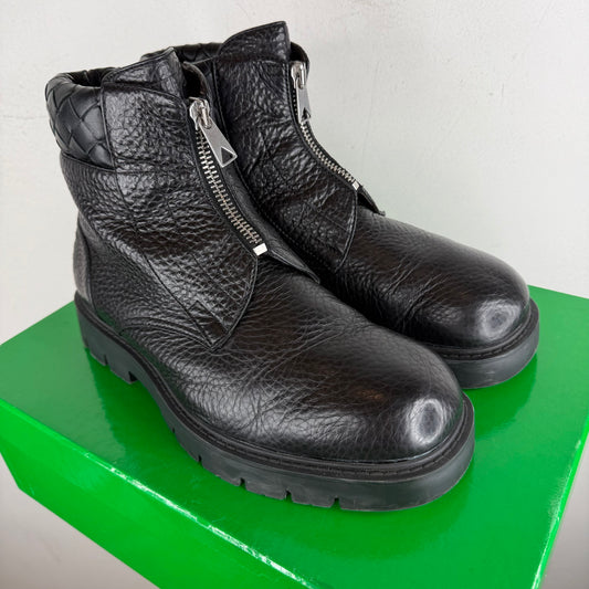 Bottega Veneta Front Zip Haddock Boots