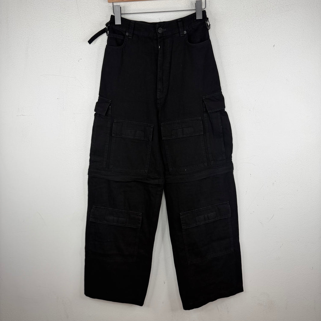 Balenciaga Convertible Cargo Jeans