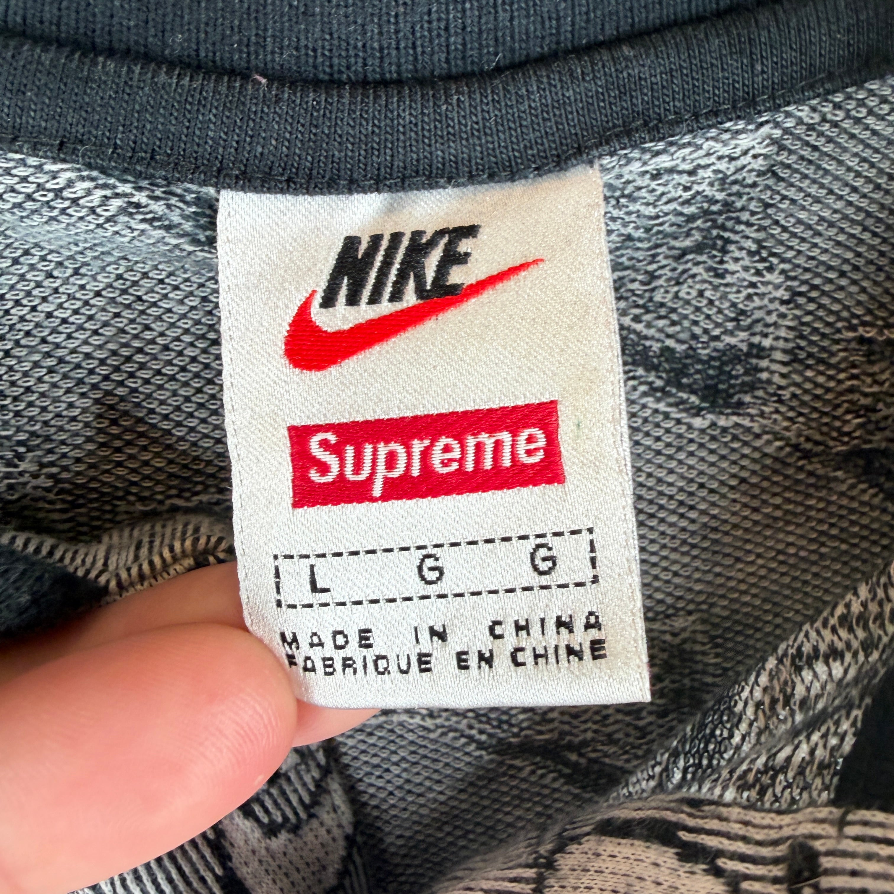 Supreme Nike AOP Jacquard Polo T-Shirt – www.Lukes.store