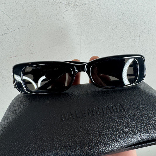 Balenciaga BB0096S Rhinestone Sunglasses