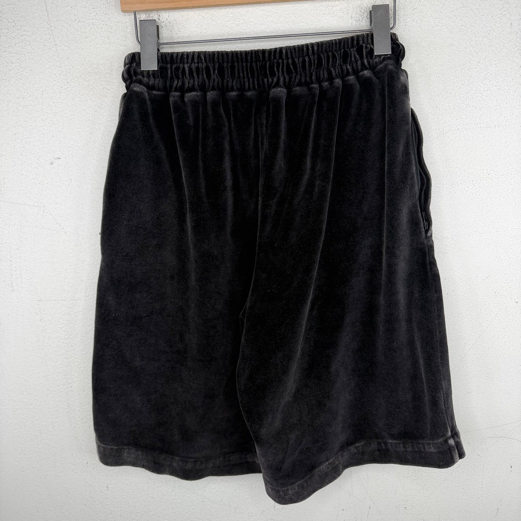 Alexander Wang Velour Dragon Shorts