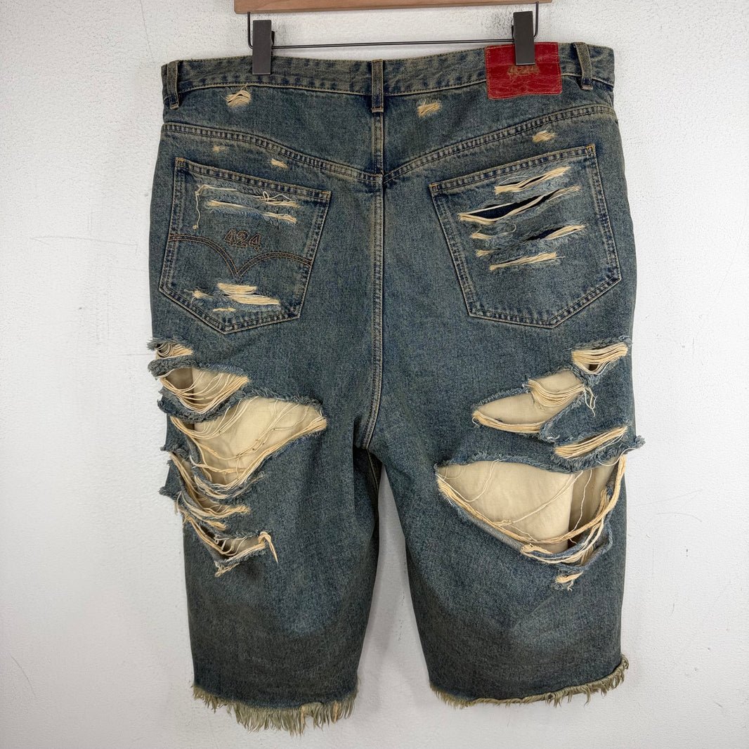 424 Big Daddy Jean Shorts