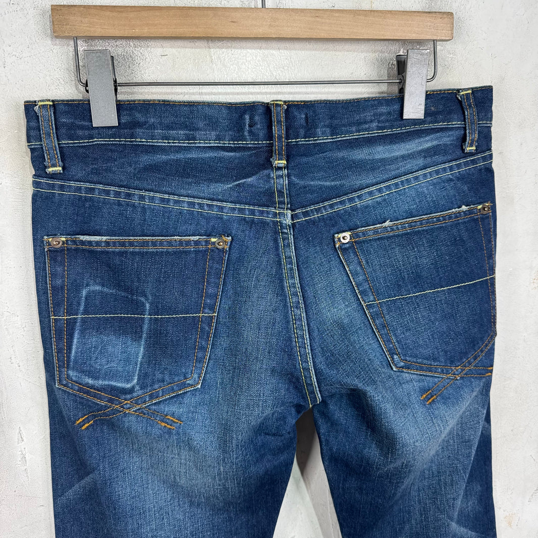 Maison Mihara Yasuhiro Double Pocket Painter Skinny Jeans
