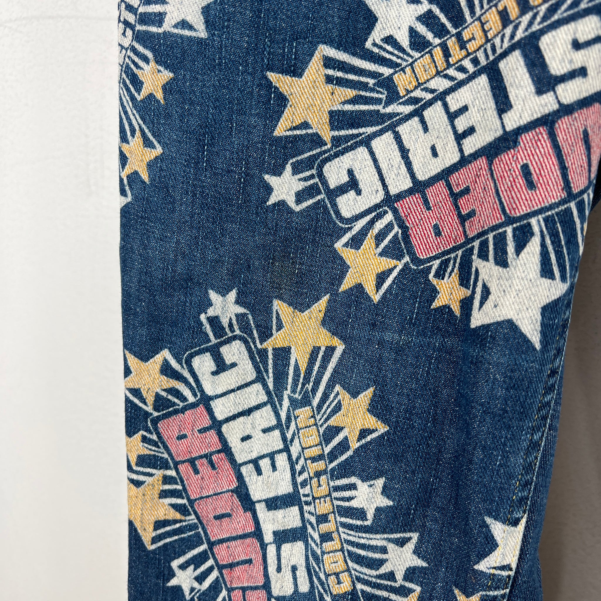 Hysteric Glamour Super Hysteric All Over Jeans