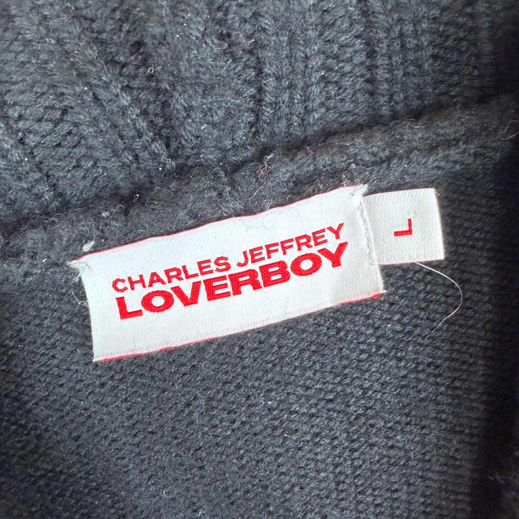 Charles Jeffrey Loverboy Hooded Knit Sweater