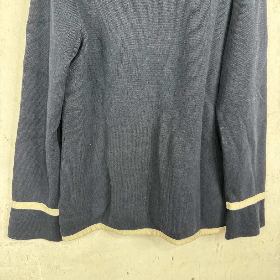 Ralph Lauren Cotton/Cashmere Knitted Blazer