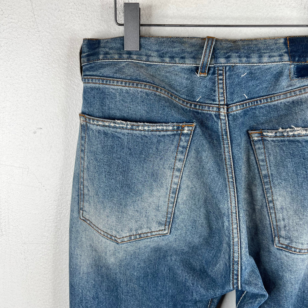Margiela Distressed Washed Jeans