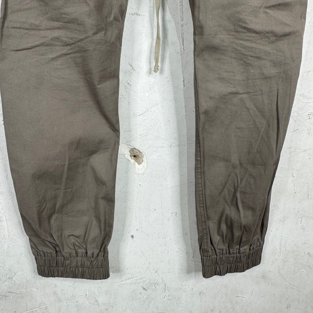 Rick Owens Phlegethon Dust Canvas Bauhaus Jogger