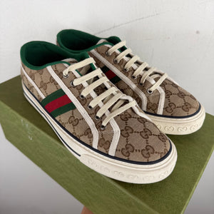 Gucci Monogram Tennis Sneakers