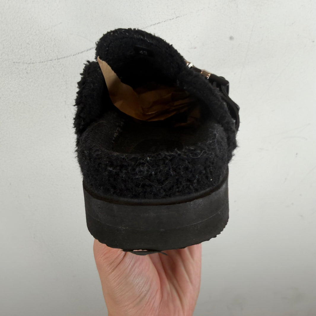 Moncler Shearling Mules