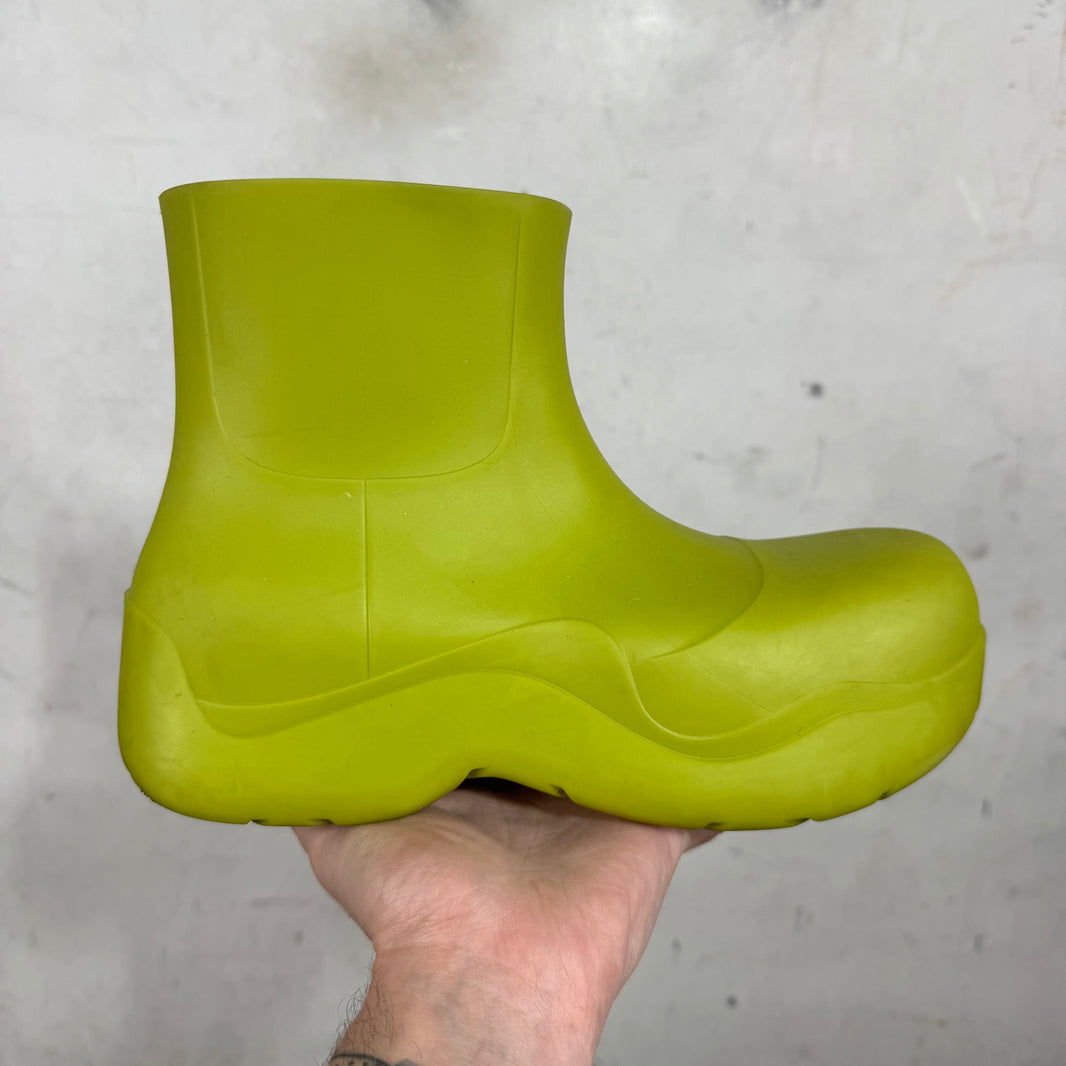 Bottega Veneta Neon Rubber Puddle Boots