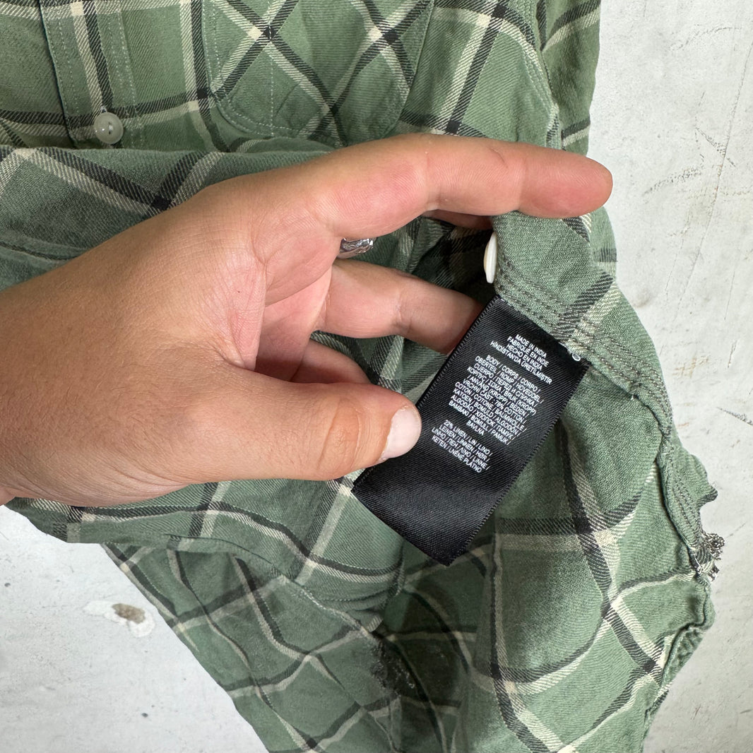 RRL Green Plaid Flannel