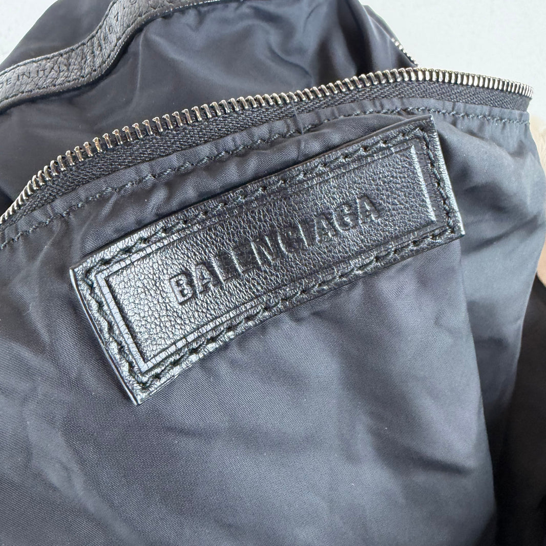 Balenciaga Leather Trash Bag