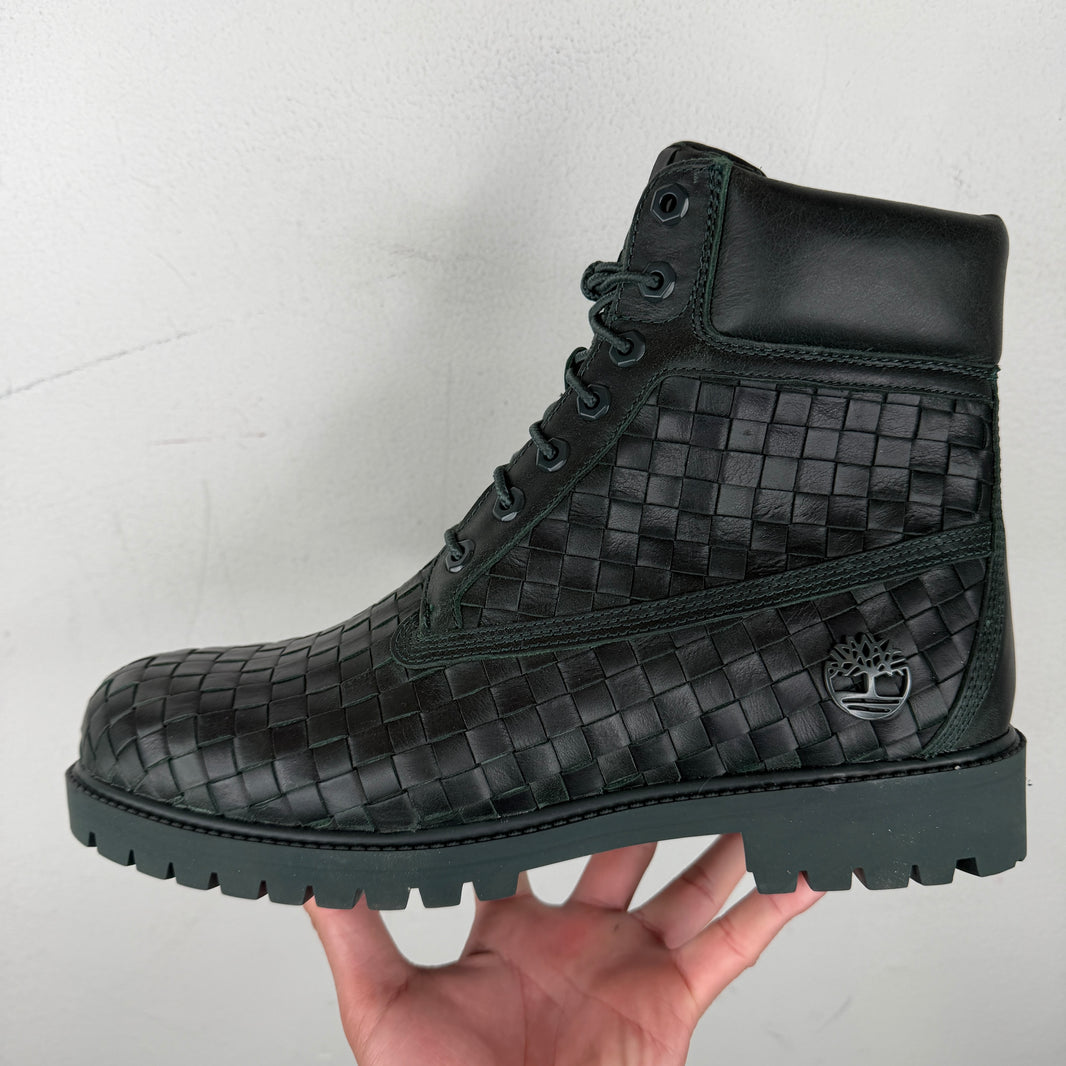 Timberland 6 Inch Woven Green Boots