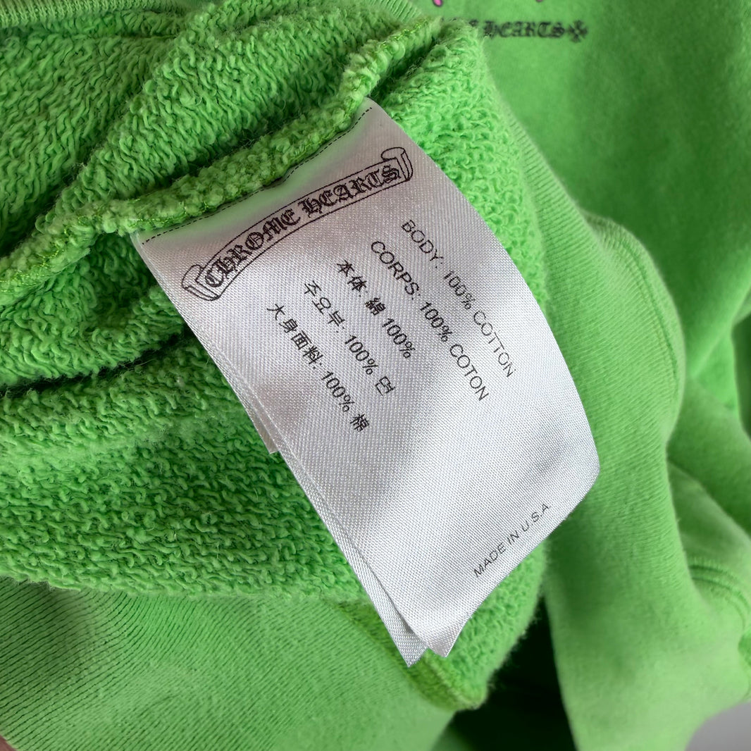 Chrome Hearts Matty Boy Green Sex Records Hoodie