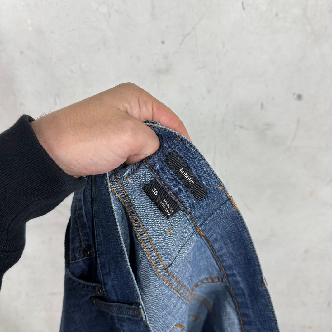 Zegna Medium Wash Lightweight Jeans