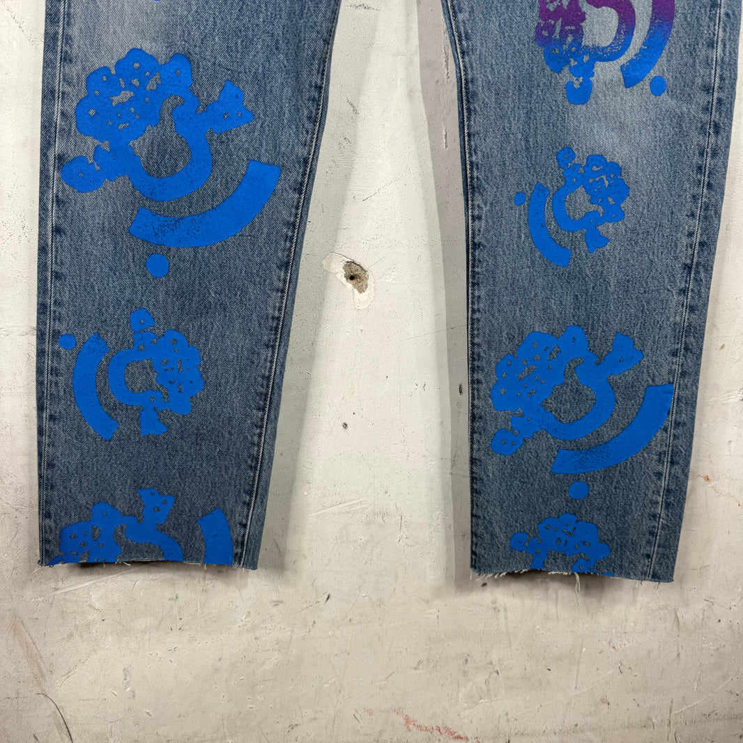 Levi's x Denim Tears x Bstroy Blue Jeans