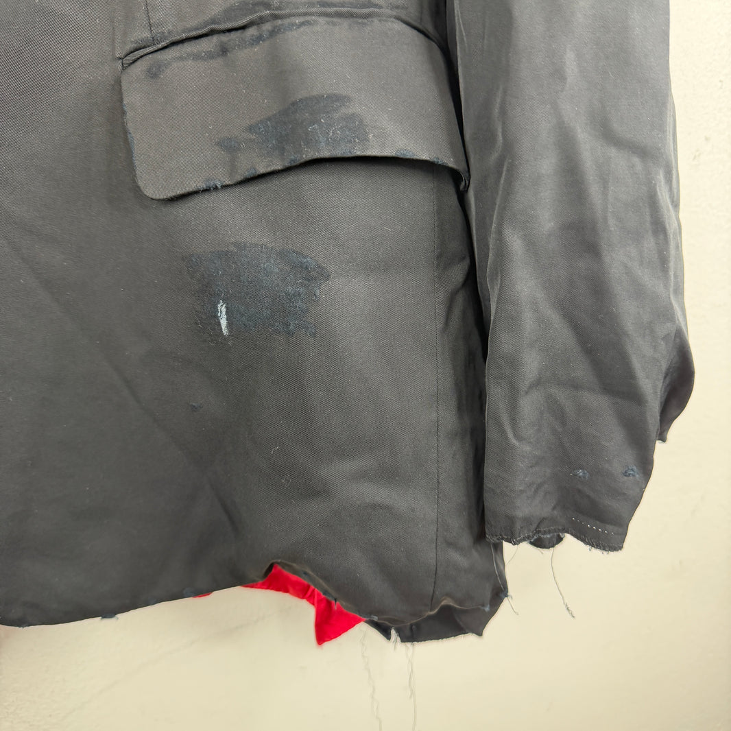 Balenciaga Runway Distressed Blazer