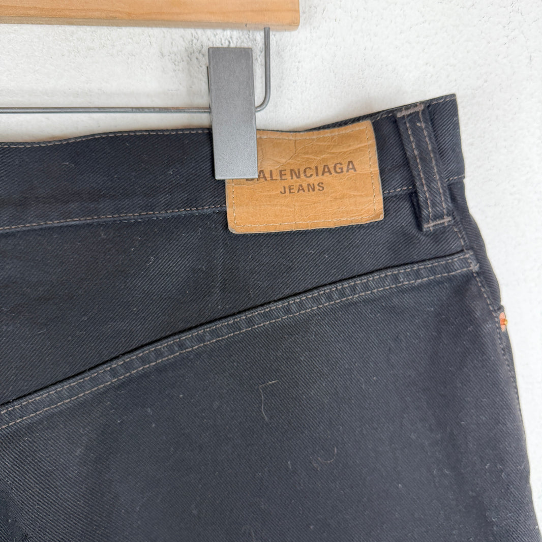 Balenciaga Double Front Pocket Baggy Jeans