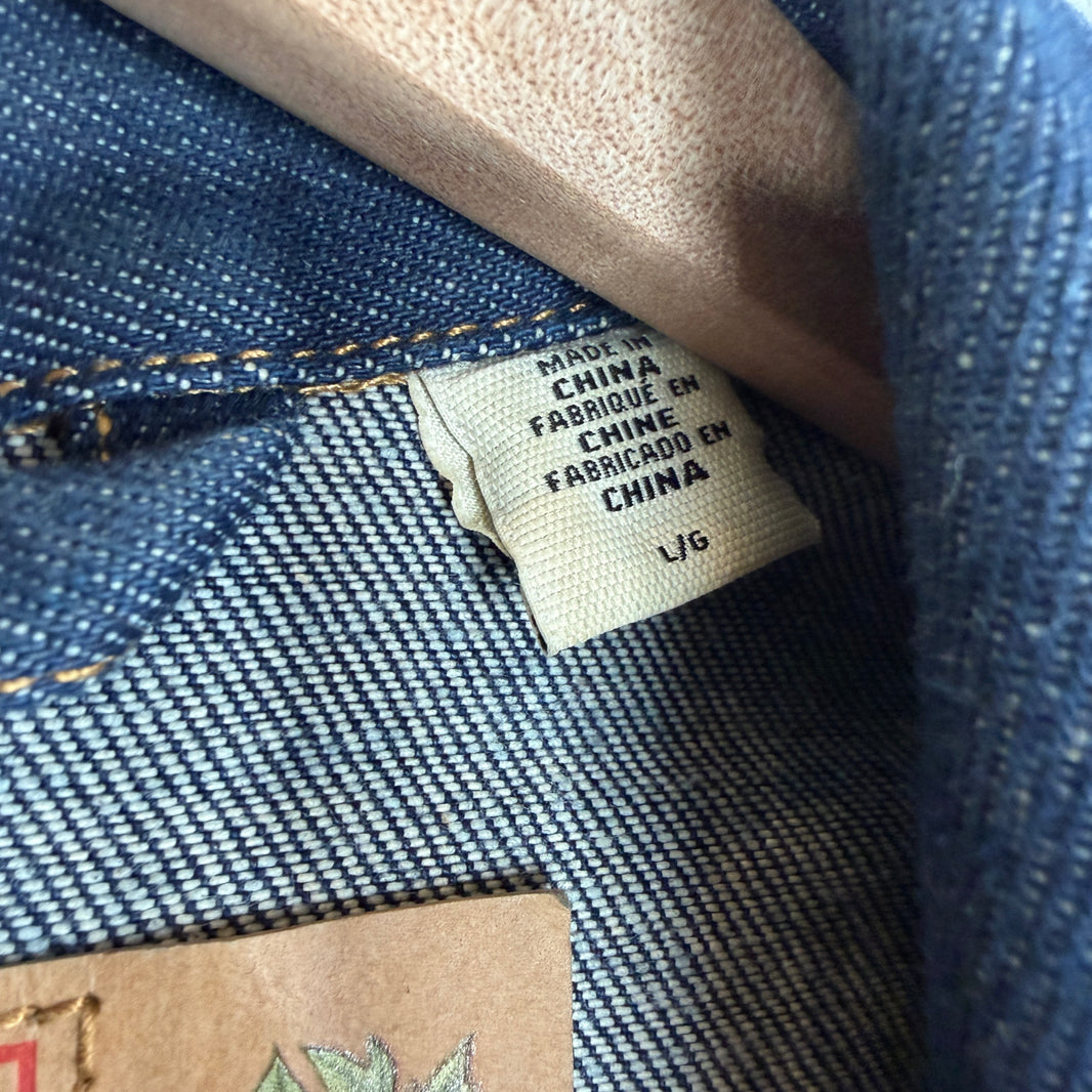 Denim Tears Blue Type 2 Denim Wreath Jacket