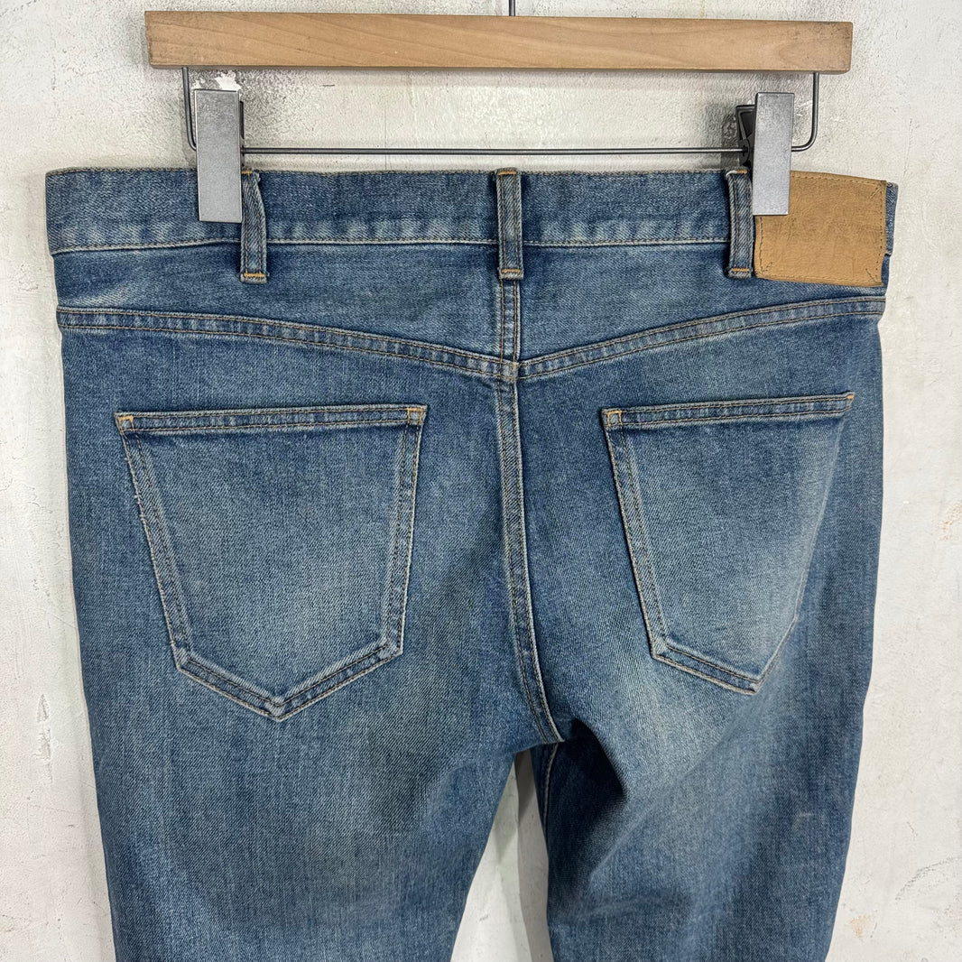 Celine Faded Blue Skinny Jeans