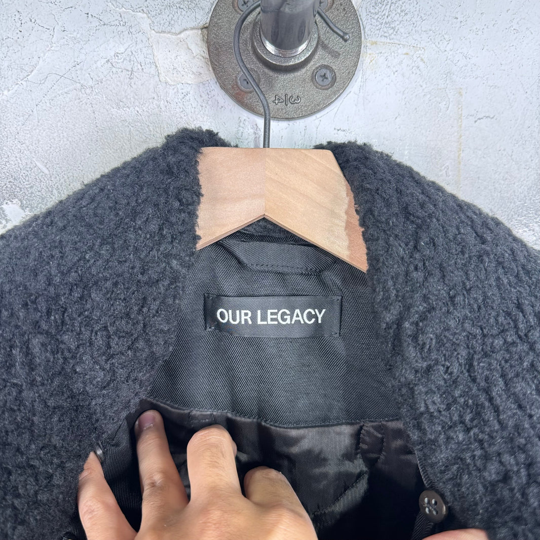 Our Legacy Ace Shearling Collared Jacket