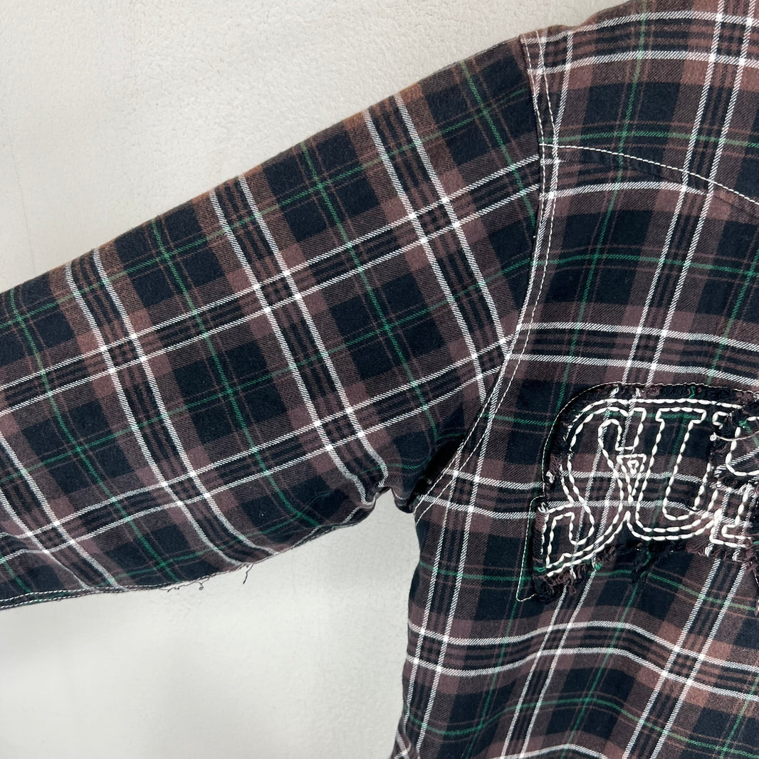 Supreme True Religion Quilted Button Up Shirt