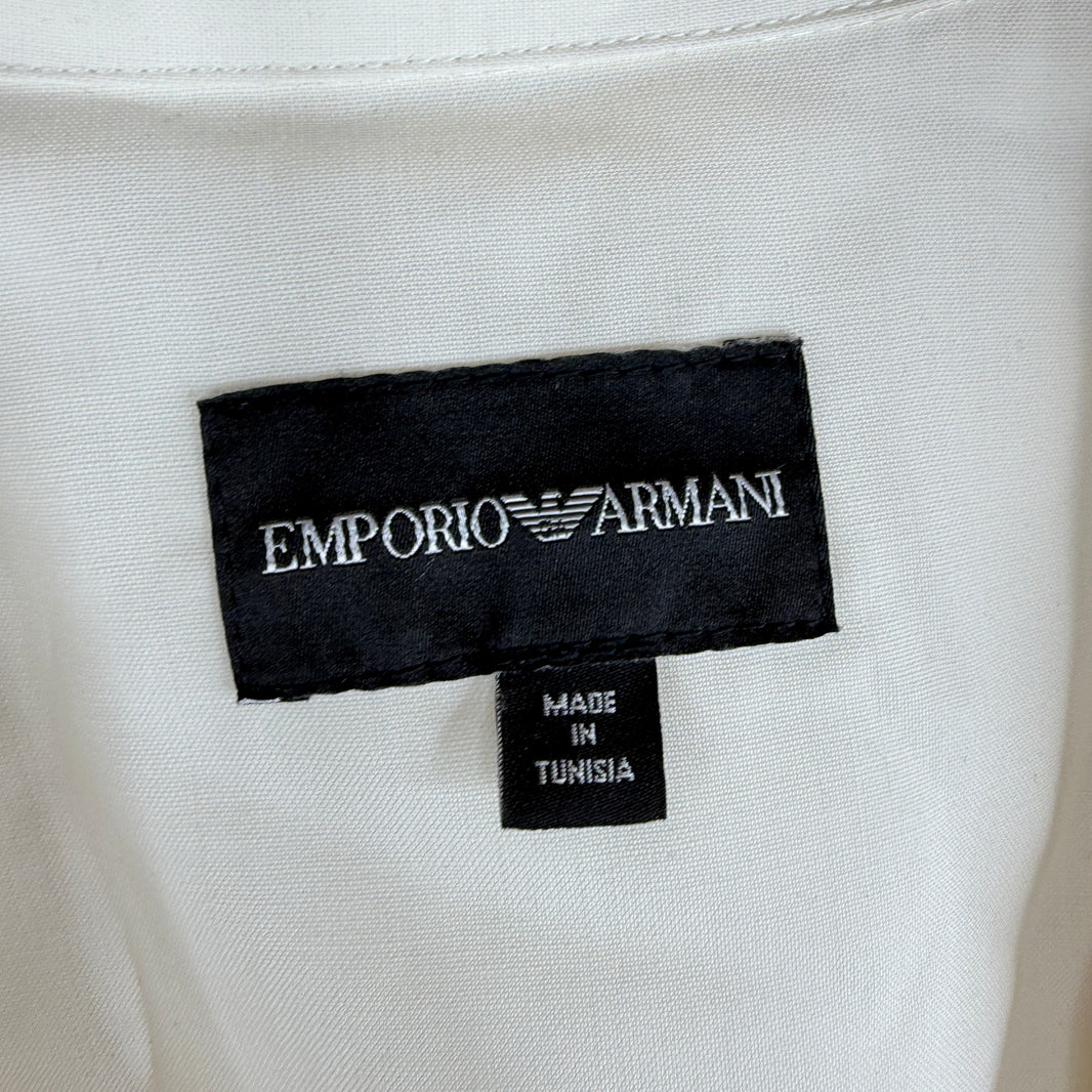Armani Cream Button Up Shirt