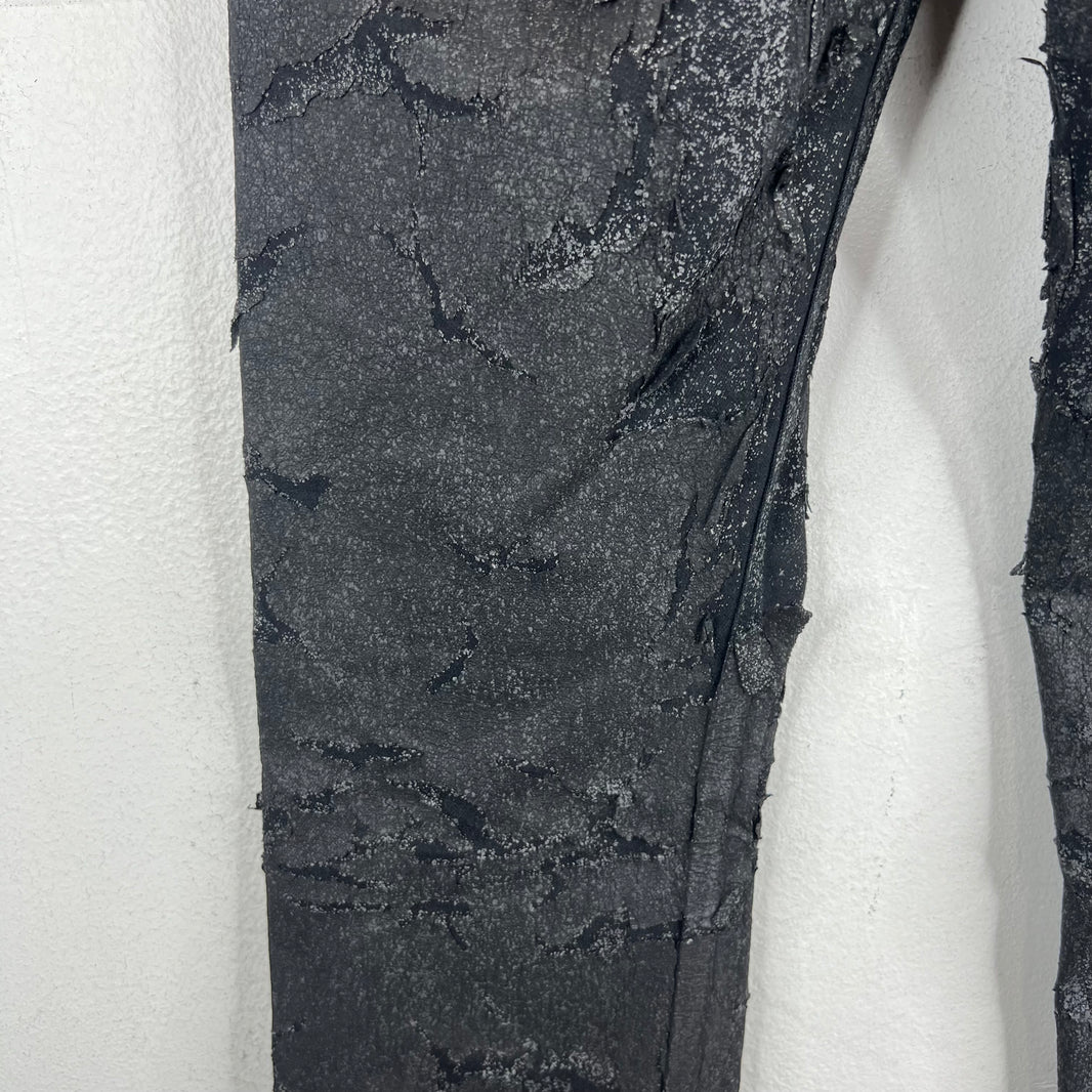 Givenchy Cracked Denim Jeans